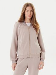 Liu Jo Bluza TF5090 J4616 Beżowy Regular Fit. Brązowe bluzy damskie Liu Jo, l, bez wzorów, z syntetyku, bez kaptura. Za 769.99 zł.