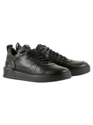 Högl Skórzane sneakersy "Mac" w kolorze czarnym rozmiar: 40. Czarne obuwie sportowe damskie Högl, bez zapięcia. Za 399.71 zł.