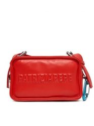 Patrizia Pepe Torebka 2B0153/L113-R626 Czerwony. Czerwone listonoszki damskie Patrizia Pepe, bez wzorów, ze skóry, bez dodatków. Za 1,159.00 zł.