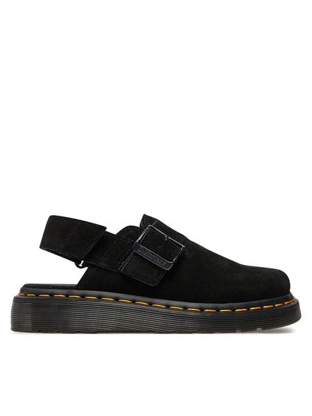 Dr. Martens Sandały Jorge Ii 31563001 Czarny. Czarne sandały damskie Dr Martens, bez wzorów, ze skóry, bez obcasa, na płaskiej podeszwie, bez zapięcia. Za 449.99 zł.