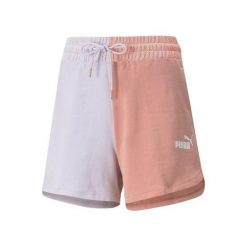 Damskie spodenki z wysoką talią Puma Puma Power 4" Colorblock TR. Fioletowe spodenki sportowe damskie Puma, s, bez wzorów, na fitness i siłownię. Za 129.35 zł.