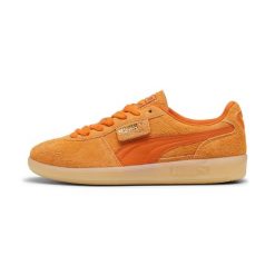 Sneakersy Puma Palermo Hairy. Brązowe obuwie sportowe damskie Puma, bez zapięcia, trekkingowe. W wyprzedaży za 363.50 zł.