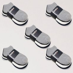 Techniczne skarpety treningowe Ghost - 25 par wielokolorowe. Białe obuwie sportowe damskie LEGEA, z elastanu, bez zapięcia, na fitness i siłownię. Za 86.00 zł.