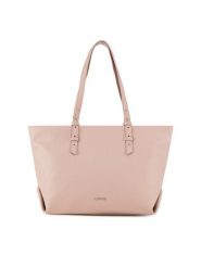 Lasocki Torebka LSK-X-004-07 Beżowy. Brązowe shopper bag Lasocki, bez wzorów, z tworzywa sztucznego, bez dodatków. Za 199.99 zł.