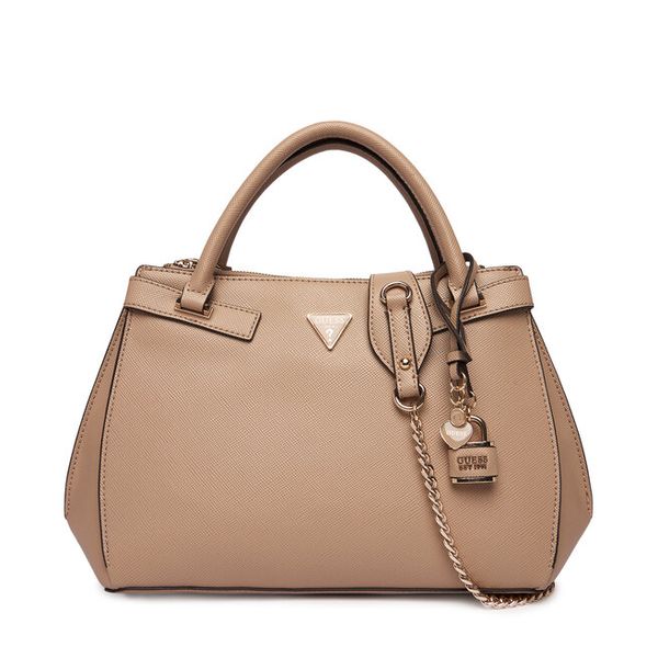 Torebka Guess. Brązowe kuferki damskie Guess, bez dodatków. Za 719.99 zł.