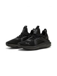 Puma Sneakersy Softride Enzo 5 Jr 401510 01 Czarny. Czarne obuwie sportowe damskie Puma, z materiału, bez zapięcia. Za 269.99 zł.