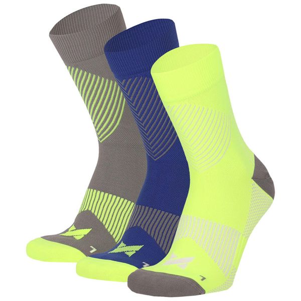 Skarpety kompresyjne unisex Xtreme, 3-pak, Multi. Brązowe skarpetki damskie XTREME SOCKSWEAR, bez wzorów. Za 143.18 zł.