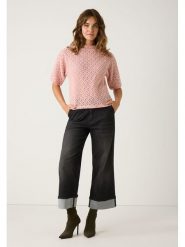 More & More Sweter w kolorze jasnoróżowym rozmiar: 36. Różowe swetry klasyczne damskie More & More, bez kołnierzyka. Za 159.95 zł.