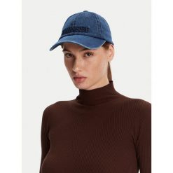 Czapka z daszkiem TWINSET. Niebieskie czapki z daszkiem damskie Twinset, bez wzorów. Za 169.99 zł.