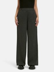 Milano Italy Spodnie w kolorze czarnym rozmiar: 48. Czarne spodnie materiałowe damskie Milano Italy, bez wzorów, z materiału. Za 173.99 zł.