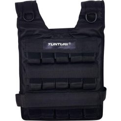 Kamizelka Obciążeniowa Tunturi Weight Vest Pro 30 Kg. Czarne kamizelki damskie tunturi, bez wzorów, bez kaptura. W wyprzedaży za 649.00 zł.