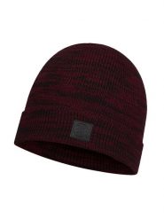 Buff Czapka "Edik" w kolorze bordowym rozmiar: onesize. Czerwone czapki damskie Buff, bez wzorów, ze splotem. Za 66.00 zł.