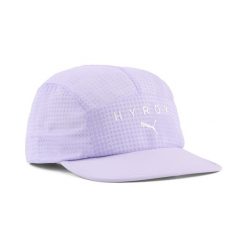 5-panelowa czapka z daszkiem PUMA × HYROX do biegania PUMA. Fioletowe czapki z daszkiem damskie Puma, na jesień, bez wzorów. Za 129.00 zł.