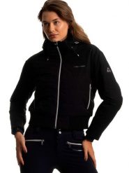 Fischer Kurtka narciarska w kolorze czarnym rozmiar: XXL. Czarne kurtki sportowe damskie FISCHER, xxl, bez wzorów, bez kaptura. Za 406.57 zł.