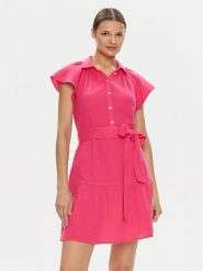 Gap Sukienka koszulowa 665886-00 Różowy Regular Fit. Czerwone sukienki damskie GAP, bez wzorów, z bawełny, bez ramiączek. Za 169.99 zł.