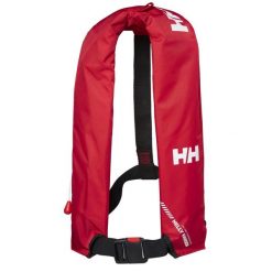 Kamizelka ratunkowa dla dorosłych Helly Hansen Sport Inflatable Lifejacket 150N. Czerwone kamizelki damskie Helly Hansen, uniwersalny, bez wzorów, bez kaptura. Za 659.00 zł.