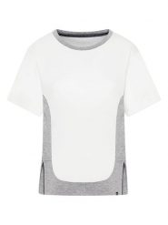 Naturana Koszulka w kolorze kremowym rozmiar: M. Brązowe bluzki damskie Naturana, m, bez wzorów, bez kołnierzyka, bez ramiączek. Za 65.99 zł.