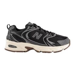 Damskie tenisówki New Balance. Szare trampki damskie New Balance, bez wzorów, z materiału, bez zapięcia. Za 557.00 zł.