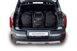 Torby Do Bagażnika Mini Countryman Ev 2023+ 4Szt Kjust. Czarne torby podróżne KJUST, bez wzorów, z kauczuku. Za 1,214.00 zł.