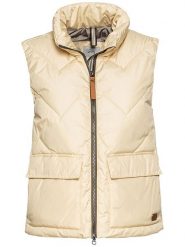 Camel Active Kamizelka pikowana w kolorze żółtym rozmiar: 36. Żółte kamizelki damskie Camel Active, bez wzorów, bez kaptura. Za 187.96 zł.