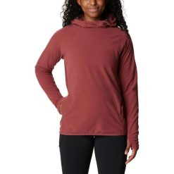 Bluza damska Columbia Back Beauty. Czerwone bluzy damskie Columbia, s, bez wzorów, z materiału, z kapturem. Za 299.00 zł.