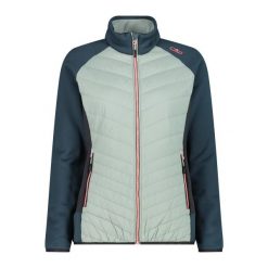 Damska kurtka puchowa CMP. Zielone kurtki damskie CMP, bez wzorów, z puchu, bez kaptura. Za 340.00 zł.