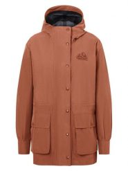 Marmot Kurtka przeciwdeszczowa w kolorze jasnobrązowym rozmiar: M. Brązowe kurtki sportowe damskie Marmot, m, bez wzorów, bez kaptura. Za 375.96 zł.