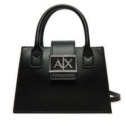 Torebka Armani Exchange. Czarne torebki klasyczne damskie Armani Exchange, bez dodatków. Za 549.99 zł.