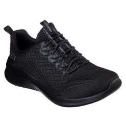Buty sportowe damskie, Ultra Flex 2.0 - Lite-Groove. Czarne obuwie sportowe casual damskie Skechers. Za 229.99 zł.
