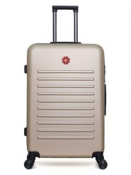 SWISS KOPPER Walizka "Wil" w kolorze beżowym - 47 x 75 x 29 cm rozmiar: onesize. Brązowe walizki SWISS KOPPER, bez wzorów, z materiału. Za 260.99 zł.