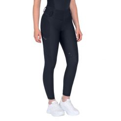 Damskie legginsy jeździeckie z pełną przyczepnością ELT Susann. Niebieskie legginsy damskie ELT, l, bez wzorów, z elastanu. Za 341.00 zł.