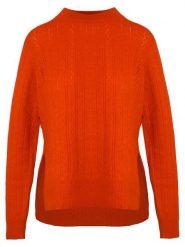 Malo Optimum Sweter w kolorze ceglanym rozmiar: M. Czerwone swetry klasyczne damskie Malo Optimum, m, z kaszmiru, bez kołnierzyka. Za 459.04 zł.