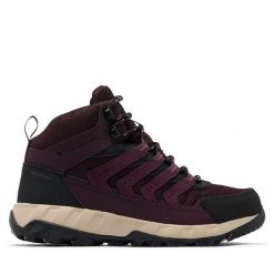 Trekkingi Columbia. Czerwone obuwie trekkingowe damskie Columbia, bez zapięcia. Za 399.99 zł.