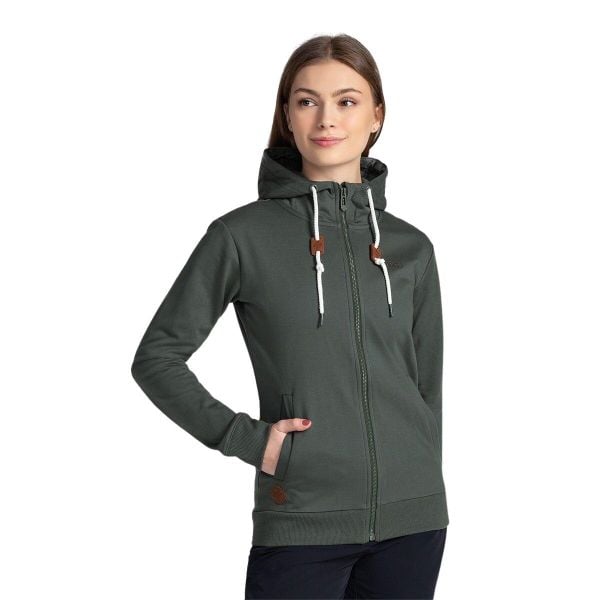 Bluza damska Kilpi Bery. Zielone bluzy damskie Kilpi, l, bez wzorów, bez kaptura. Za 189.67 zł.