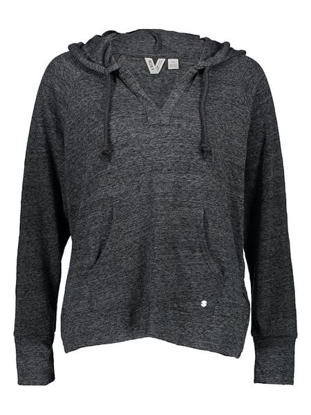 Roxy Bluza w kolorze antracytowym rozmiar: M. Czarne bluzy damskie Roxy, m, bez wzorów, z kapturem. Za 118.84 zł.
