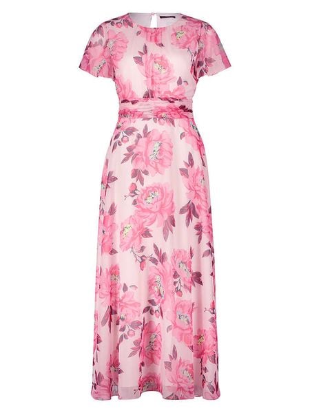 Zero Sukienka w kolorze jasnoróżowym rozmiar: 36. Różowe sukienki damskie zero, bez wzorów, z tkaniny, bez ramiączek. Za 118.01 zł.