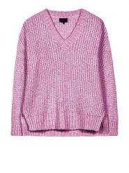 Herrlicher Sweter w kolorze różowym rozmiar: S. Różowe swetry klasyczne damskie Herrlicher, s, ze splotem, bez kołnierzyka. Za 127.35 zł.
