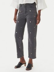 LOLA CASADEMUNT Jeansy MS2614016 Szary Straight Fit. Szare jeansy damskie LOLA CASADEMUNT. Za 627.99 zł.