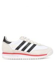 Adidas Sneakersy Sl Rs 72 JS0746 W Biały. Białe obuwie sportowe damskie Adidas, ze skóry, bez zapięcia. Za 349.99 zł.