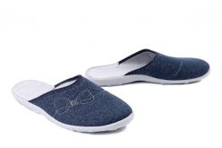 BEFADO 235D 217 granat, kapcie damskie. Niebieskie kapcie damskie Befado. Za 64.99 zł.