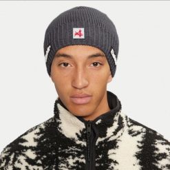 Czapka Eisbar Trop MÜ SA. Szare czapki damskie Eisbär, bez wzorów, z wełny. Za 219.90 zł.