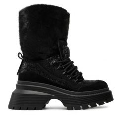Botki MICHAEL Michael Kors. Czarne botki damskie MICHAEL Michael Kors, bez obcasa, na płaskiej podeszwie, bez zapięcia. Za 1,049.00 zł.