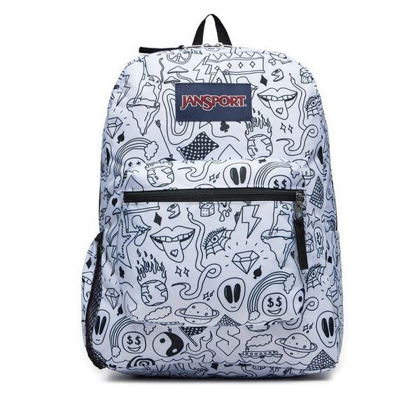 Plecak JanSport. Białe plecaki Jansport, bez wzorów. Za 109.99 zł.