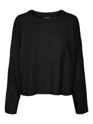 Vero Moda Sweter w kolorze czarnym rozmiar: XL. Czarne swetry klasyczne damskie Vero Moda, xl, bez kołnierzyka. Za 78.84 zł.