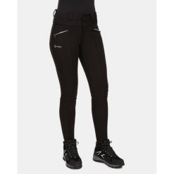 Damskie spodnie softshellowe KILPI MAURA-W. Czarne spodnie sportowe damskie Kilpi, na zimę, m, bez wzorów, narciarskie. Za 545.99 zł.
