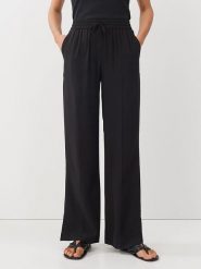 Someday. Spodnie w kolorze czarnym rozmiar: 36. Czarne spodnie materiałowe damskie someday., bez wzorów, z materiału. Za 187.99 zł.