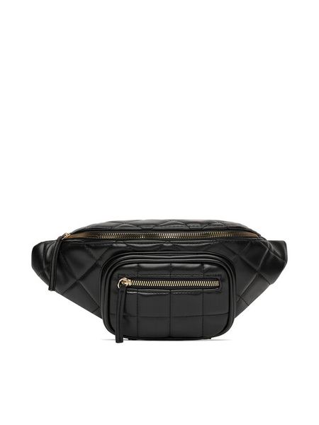 DeeZee Saszetka nerka DZE-S-002-07 Czarny. Czarne nerki i saszetki damskie DeeZee, ze skóry, bez dodatków. Za 82.99 zł.