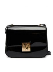 Armani Exchange Torebka XW002169 AF21362 UC001 Czarny. Czarne listonoszki damskie Armani Exchange, bez wzorów, ze skóry, bez dodatków. Za 599.99 zł.