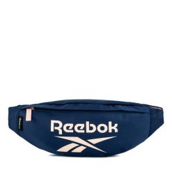 Nerka Reebok. Niebieskie nerki i saszetki damskie Reebok, bez wzorów. Za 49.99 zł.
