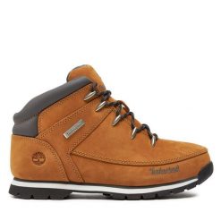 Trapery Timberland. Brązowe trapery damskie Timberland, bez zapięcia. Za 319.99 zł.
